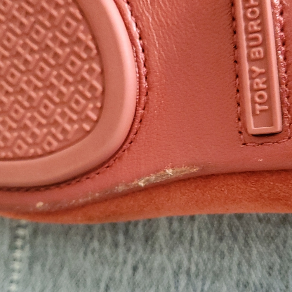 TORY BURCH MINNIE TRAVEL BALLET FLAT, SUEDE - Picture 5 of 10